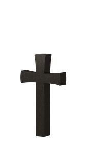 Крест AM3140 Изготовление памятников на могилу из гранита и мрамора: цены, фото в Брянске и Брянской области