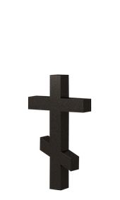 Крест AM3111 Изготовление памятников на могилу из гранита и мрамора: цены, фото в Брянске и Брянской области