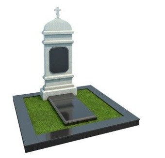 Комплекс AM4601 из гранита Изготовление памятников на могилу из гранита и мрамора: цены, фото в Брянске и Брянской области
