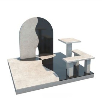 Комплекс AM4664 из гранита Изготовление памятников на могилу из гранита и мрамора: цены, фото в Брянске и Брянской области
